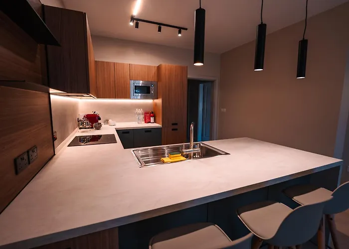 Modern 2 Bed & 2 Bth Apartman